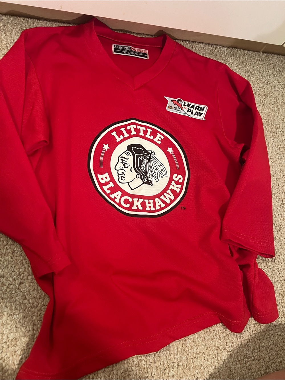 Little Blackhawks Red Kids' Hockey Jersey - Learn to Play
